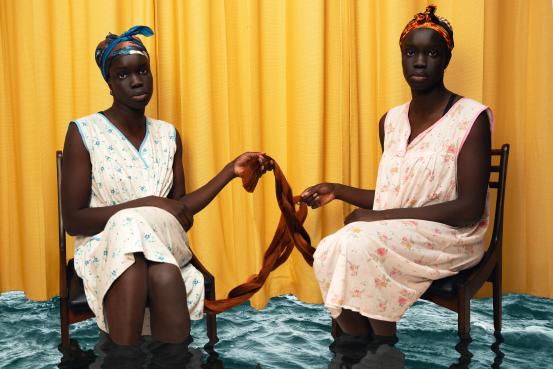 Atong Atem <em>What we were given</em> 2024 from the <em>Scars and Constellations</em> series 2024. Commissioned by the National Maritime Museum, Amsterdam. Courtesy of the artist &copy; Atong Atem<br/>