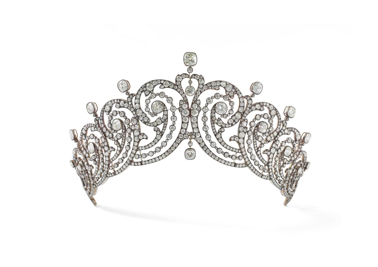 Cartier Paris, <em>Scroll tiara</em>, 1902<br/>
&copy; Cartier. Photo: Nils Herrmann, Cartier Collection