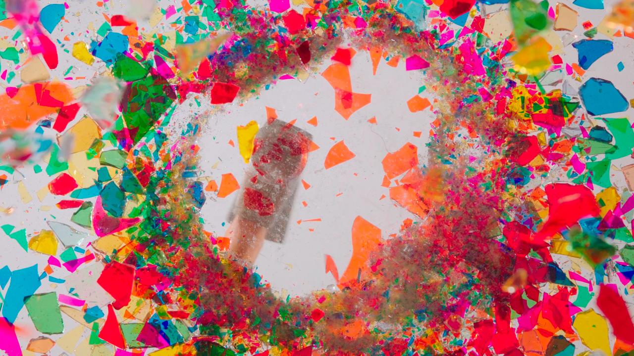 Mika Rottenberg <em>Untitled ceiling projection</em> 2018 (still) &copy; Mika Rottenberg. Courtesy the artist and Hauser & Wirth<br/>