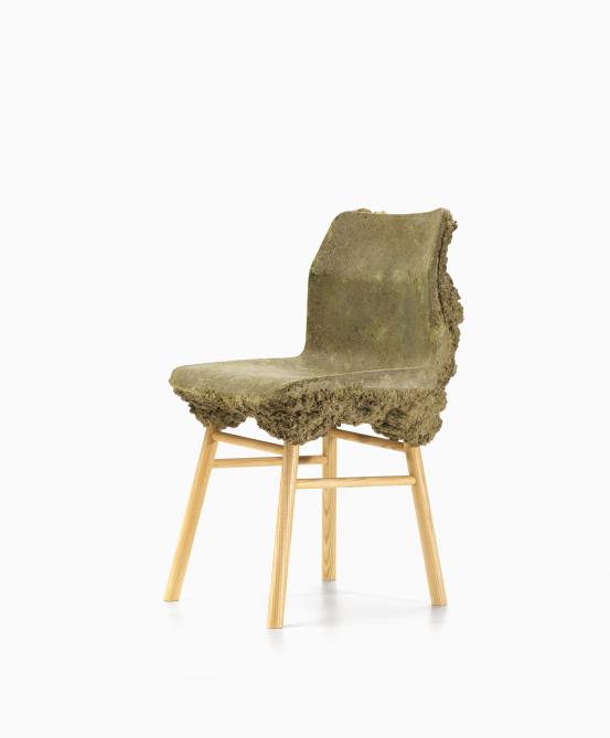 James SHAW (designer)<br />
 Marjan van AUBEL (designer)<br/>
<em>Well proven chair</em> (2012) {designed}; (2016) {manufactured} <!-- (view 1) --><br />

wood shavings, American Ash (Fraxinus americana), bioresin, pigment<br />
77.5 x 48.6 x 52.7 cm<br />
National Gallery of Victoria, Melbourne<br />
Purchased with funds donated by Gordon Moffatt AM, 2017<br />
2017.30<br />
© Well Proven Chair
<!--122845--><br/><a class="col-link block" href="/explore/collection/work/122845"><strong>Collection page <i class="fa fa-angle-right"></i></strong></a>