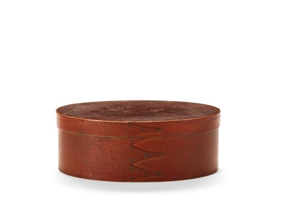UNITED STATES (manufacturer)<br/>
<em>Covered box</em> (1800-1900) <!-- (full view) --><br />

Maple (Acer sp.), Pine (Pinus sp.), copper<br />
(a-b) 8.3 x 22.8 x 15.1 cm (overall)<br />
National Gallery of Victoria, Melbourne<br />
Marjorie Josephs-Wilks Bequest, 2025<br />
<br />

<!--157948-->