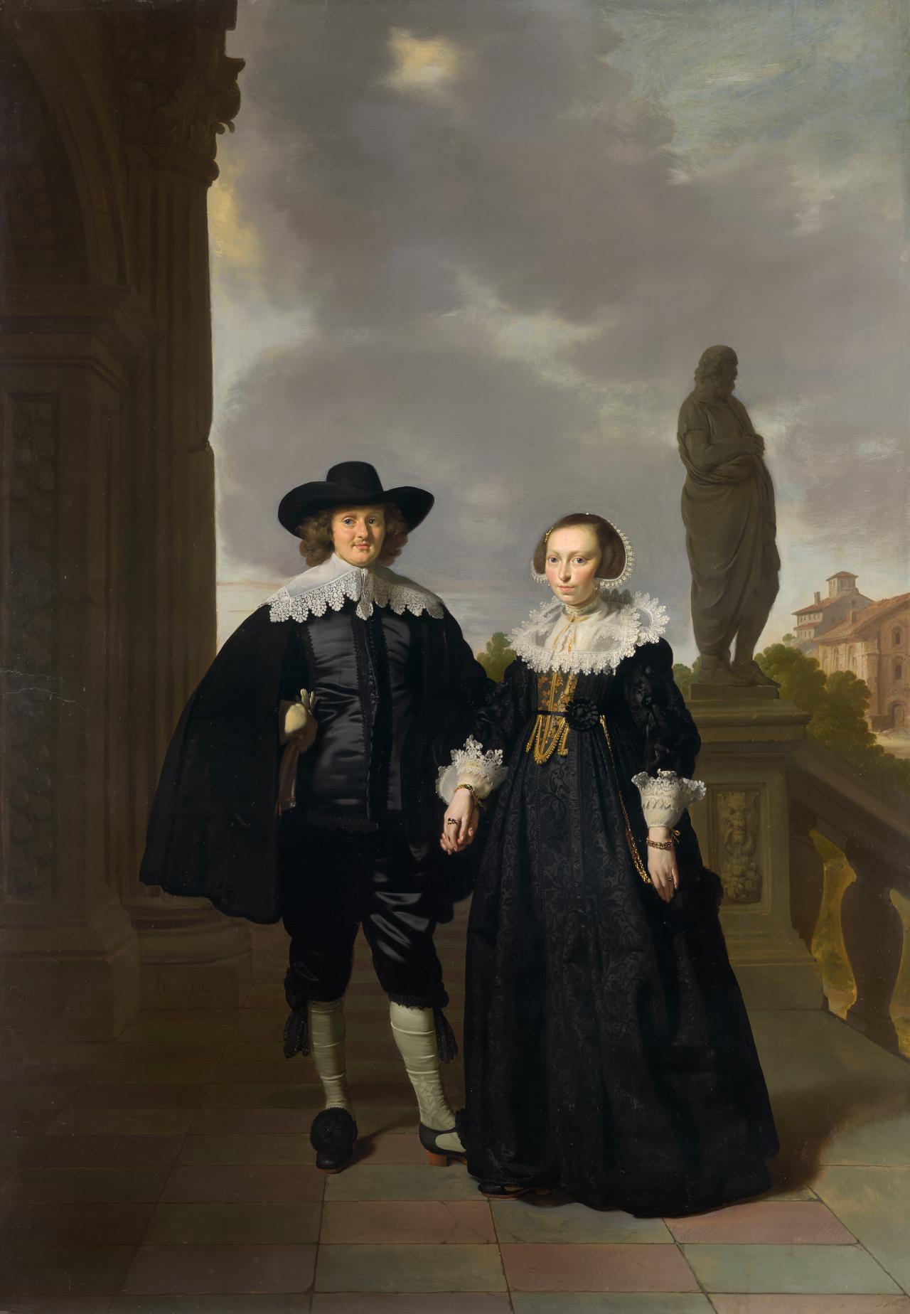 Thomas de KEYSER<br/>
<em>Frederick van Velthuysen and his wife, Josina</em> 1636 <!-- (recto) --><br />

oil on wood panel<br />
114.9 x 80.5 cm<br />
National Gallery of Victoria, Melbourne<br />
Presented through The Art Foundation of Victoria in memory of their parents Eric and Marian Morgan by Lynton and Nigel Morgan, Founder Benefactors, 1987<br />
E1-1987<br />

<!--4101-->