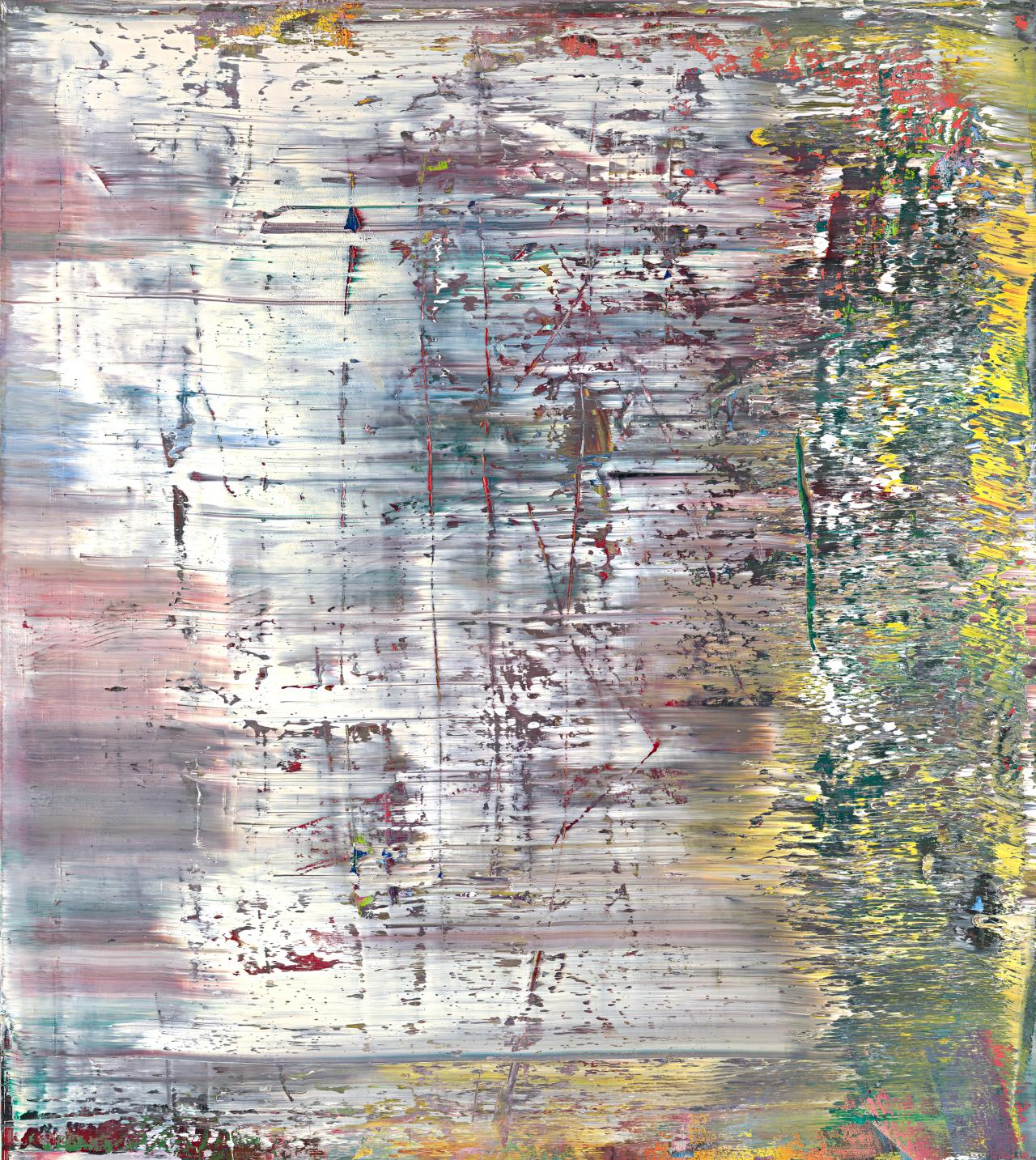 Gerhard RICHTER<br/>
<em>Abstract painting (725-3)</em> 1990 <!-- (recto) --><br />

oil on canvas<br />
225.4 x 203.0 cm<br />
National Gallery of Victoria, Melbourne<br />
Purchased through The Art Foundation of Victoria with the assistance of Westpac Banking Corporation, Founder Benefactor, 1992<br />
IC5-1992<br />
© Gerhard Richter 2010
<!--5282-->