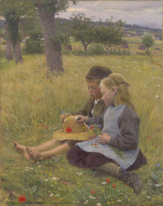 José Júlio de SOUSA-PINTO<br/>
<em>In the fields</em> 1892 <!-- (recto) --><br />
<em>(Dans les champs)</em><br />
oil on canvas<br />
93.0 x 73.9 cm<br />
National Gallery of Victoria, Melbourne<br />
Purchased, 1893<br />
p.399.6-1<br />

<!--4375--><br/><a class="col-link block" href="/explore/collection/work/4375"><strong>Collection page <i class="fa fa-angle-right"></i></strong></a>