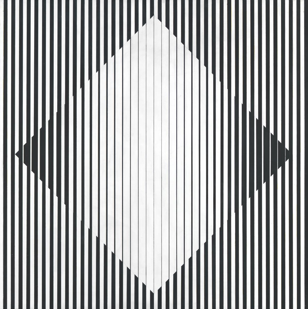 bridget riley op art paintings