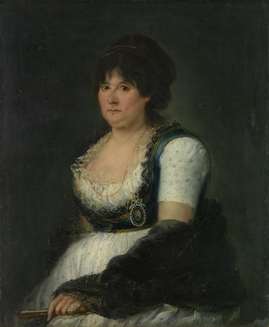 Mariano Salvador MAELLA<br/>
<em>Portrait of a lady</em> (c. 1810) <!-- (recto) --><br />

oil on canvas<br />
84.2 x 70.0 cm<br />
National Gallery of Victoria, Melbourne<br />
Felton Bequest, 1926<br />
1963-3<br />

<!--3989-->