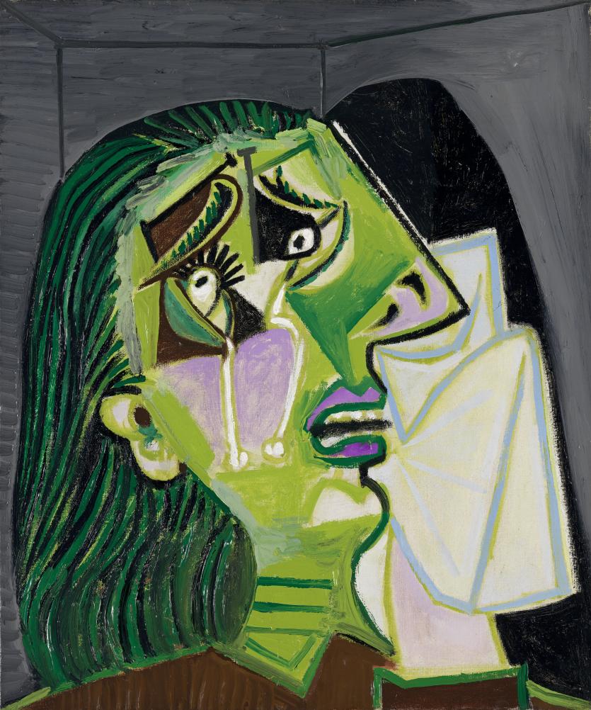 Picasso Abstract Art Weeping woman Pablo PICASSO  NGV View Work