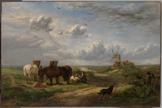 Richard ANSDELL<br />
 Thomas CRESWICK<br/>
<em>England</em> 1850 <!-- (recto) --><br />

oil on canvas<br />
123.3 x 184.8 cm<br />
National Gallery of Victoria, Melbourne<br />
Purchased, 1878<br />
p.306.6-1<br />

<!--3754-->