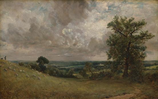 John CONSTABLE<br/>
<em>West End Fields, Hampstead, noon</em> (c. 1822) <!-- (recto) --><br />

oil on canvas<br />
33.2 x 52.4 cm<br />
National Gallery of Victoria, Melbourne<br />
Felton Bequest, 1909<br />
467-2<br />

<!--3870--><br/><a class="col-link block" href="/explore/collection/work/3870"><strong>Collection page <i class="fa fa-angle-right"></i></strong></a>