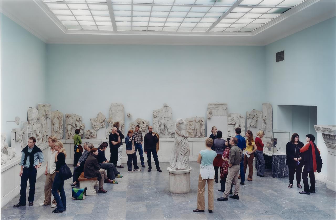 Thomas STRUTH<br/>
<em>Pergamon Museum IV, Berlin</em> 2001 <!-- (recto) --><br />

type C photograph<br />
144.1 x 219.9 cm (image) 151.5 x 226.8 cm (sheet)<br />
ed. 1/10<br />
National Gallery of Victoria, Melbourne<br />
Purchased with the assistance of the Bowness Family Fund for Contemporary Photography, 2008<br />
2008.518<br />
© Thomas Struth
<!--88385-->