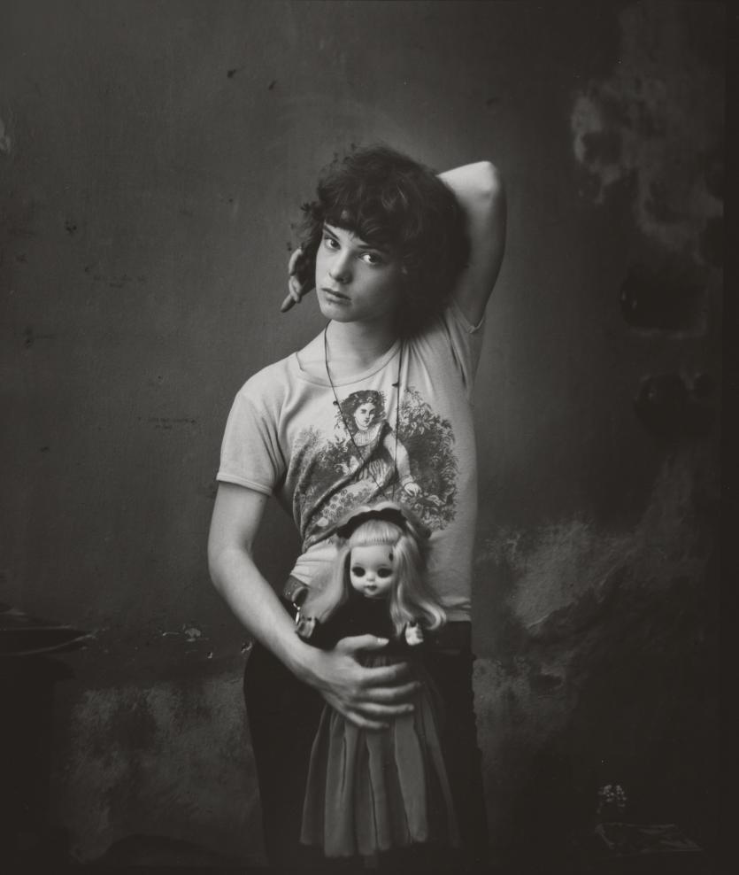 No title (Boy with doll) | Jan SAUDEK | NGV | View Work