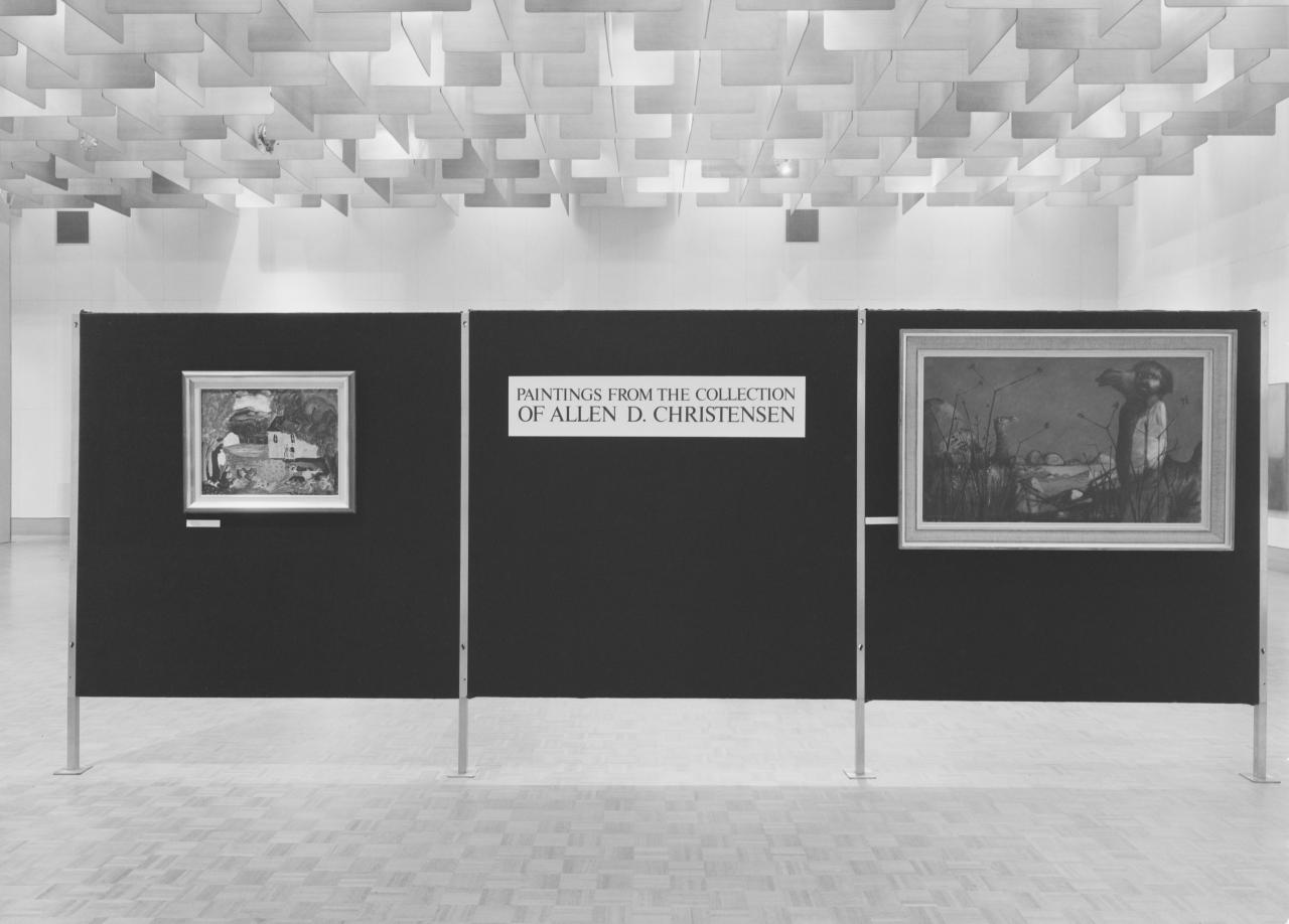<em>Paintings from the Collection of Allen D. Christenson</em> 1976<br/>