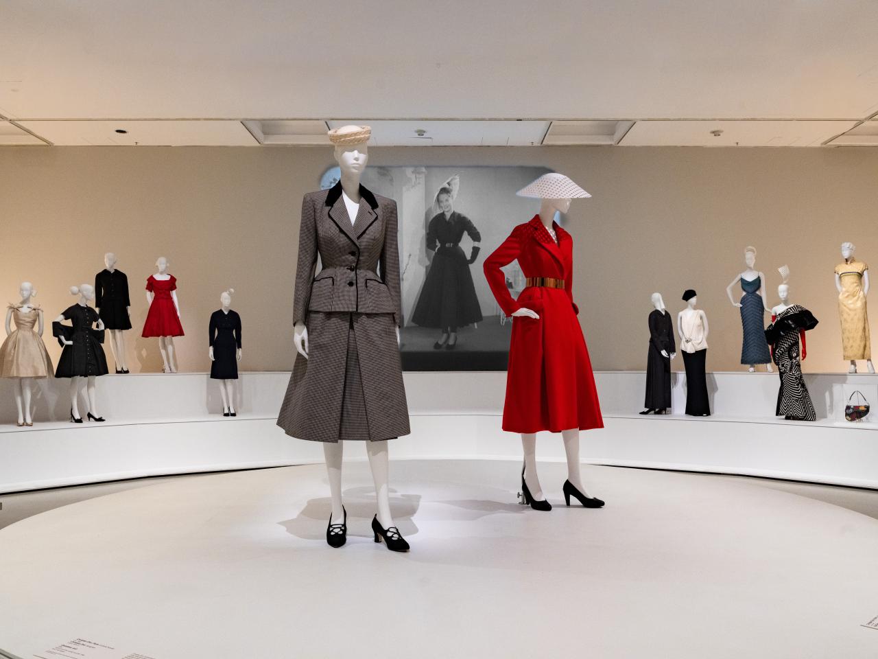 Installation view of  <em>Dior Display</em>, Level 3, NGV International until 1 Mar 2026<br/>