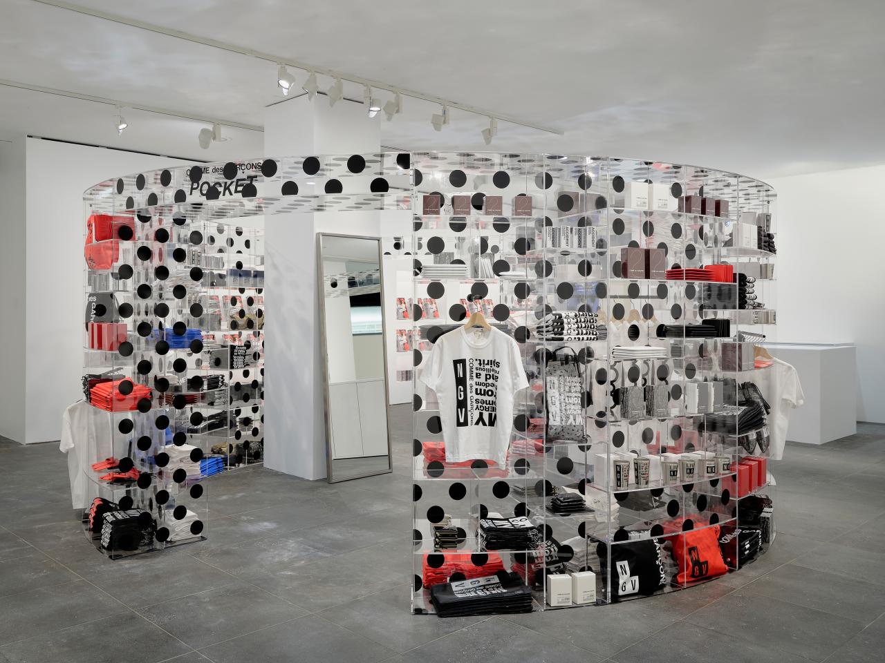 Installation view of <em>Westwood | Kawakubo</em> on display from 7 December 2025 to 19 April 2026, at NGV International, Melbourne. Photo: Sean Fennessy<br/>