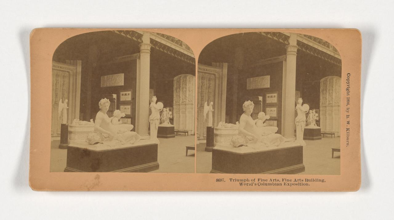 World S Columbian Exposition Chicago 8697 Triumph Of Fine