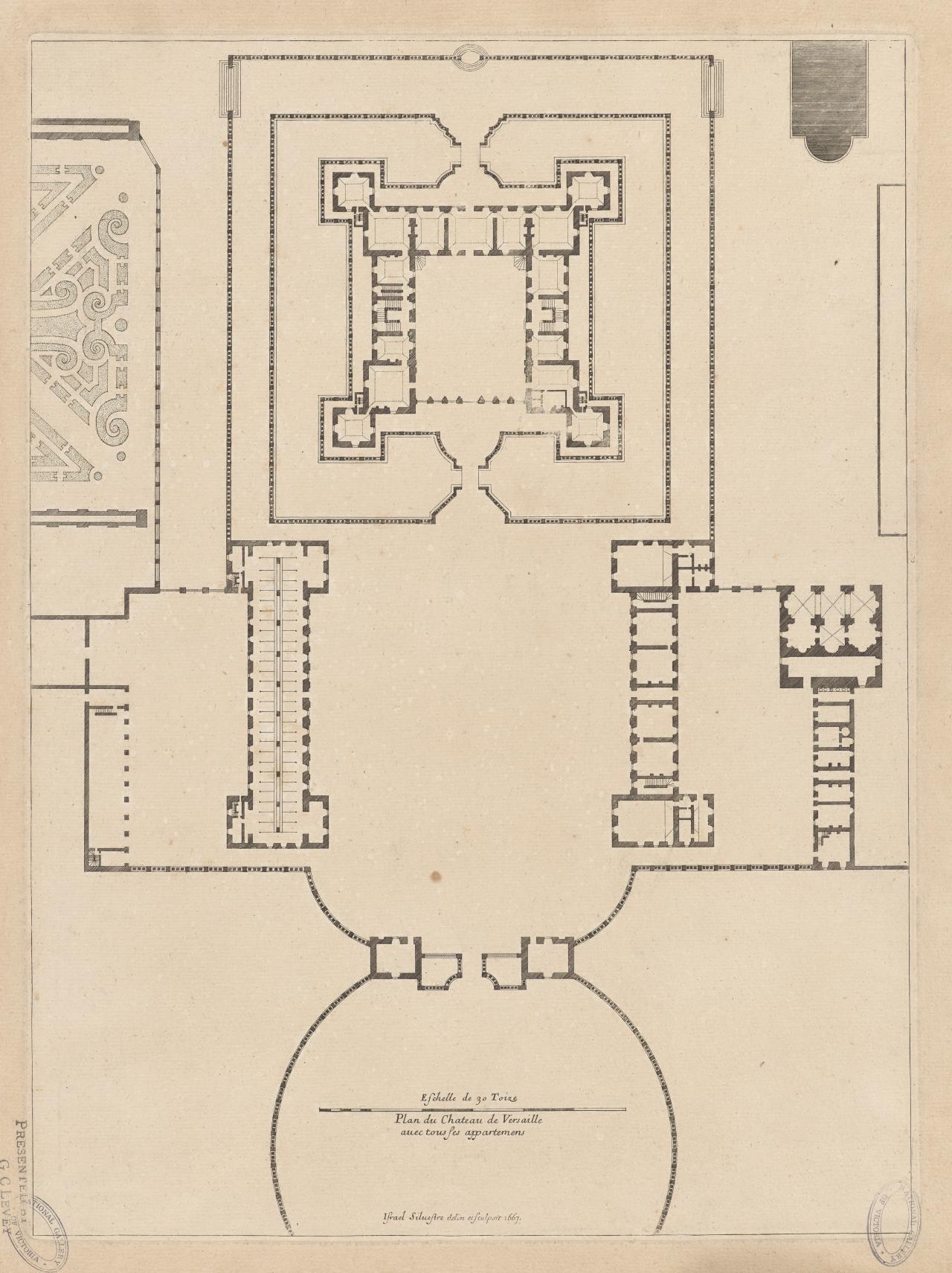 Plan Du Chateau De Versaille Avec Tous Les Appartements