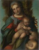 Madonna and Child with infant Saint John the Baptist