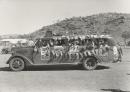 Tuit’s Tours bus, Jubilee Day Parade, Alice Springs