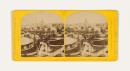 Universal Exposition, Paris. 285. Panoramic view of the Belgian Park and garden reserve, stereograph