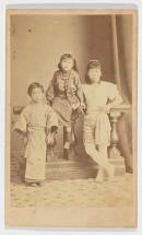 No title (Three children), carte-de-visite