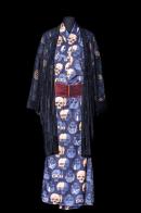 Kimono, skull