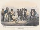 A New Hollander shows the gifts received from the Europeans
