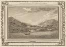 A view of Endeavour river in New South Wales with the Endeavour bark laid up…