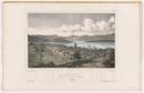Hobart Town, view from a northern ravine