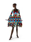 Columbine, corset top and mini-crini