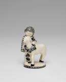 Small child with lamb