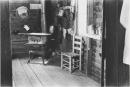 Kitchen in Floyd Burrough's home, Hale County, Alabama